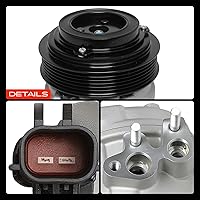 Vista 9 de A-Premium Compresor de aire acondicionado de CA con embrague compatible con Jeep Grand Cherokee 2005-2007, Commander 2006-2007 y Dodge Durango