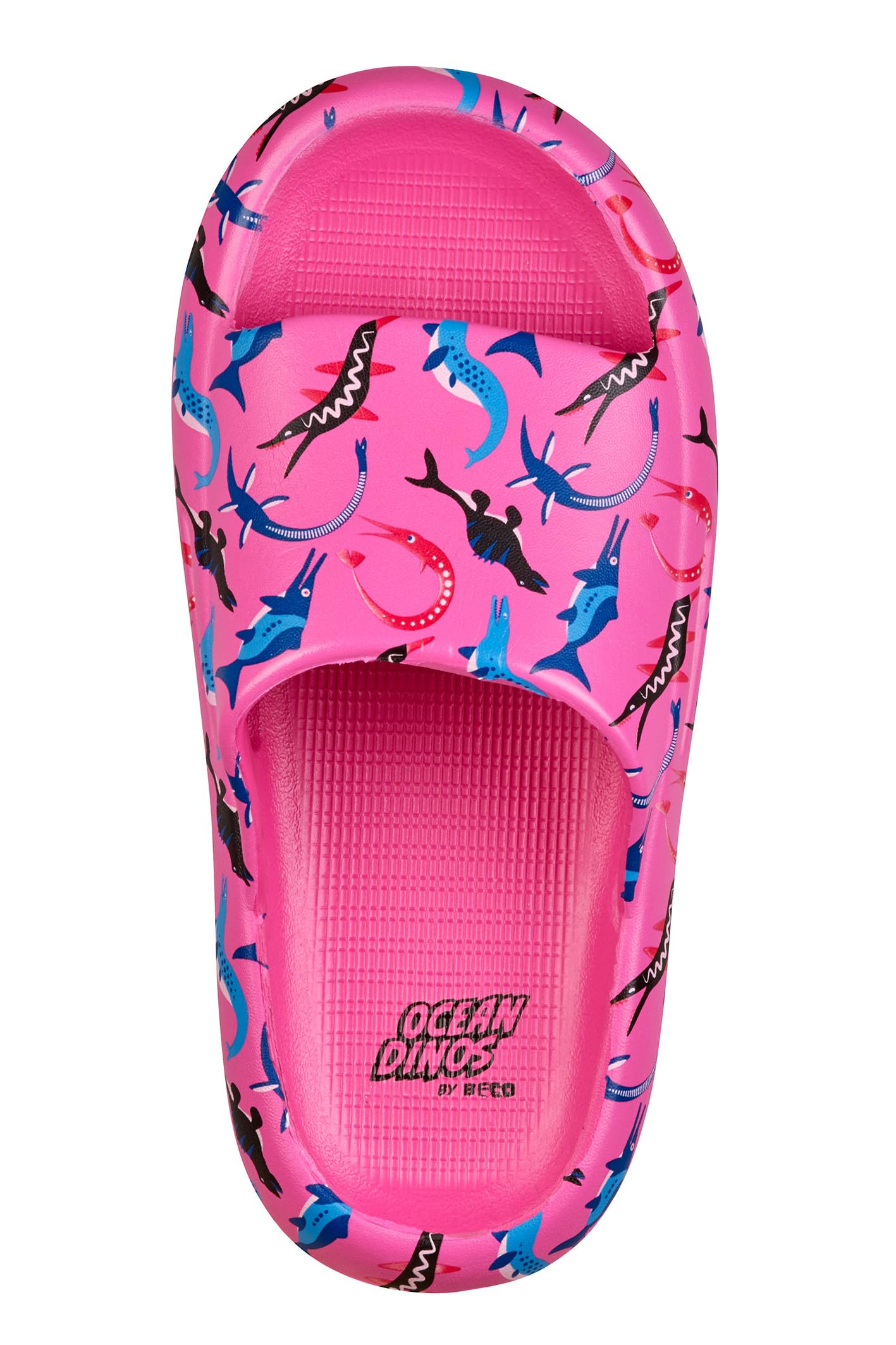 Beco Uniseks - dzieci Beco Badeschuhe Ocean Dinos Hausschuhe Kinderpantolette KindergartenschuheButy do biegania drogowego