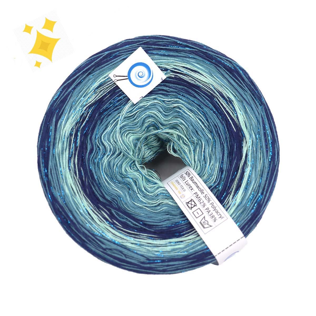 Gradient Yarn, Traumfänger-0248, 4-fädig 2500m, Baumwolle-Polyacryl (50%, 50%), Strick- und Häkelgarn