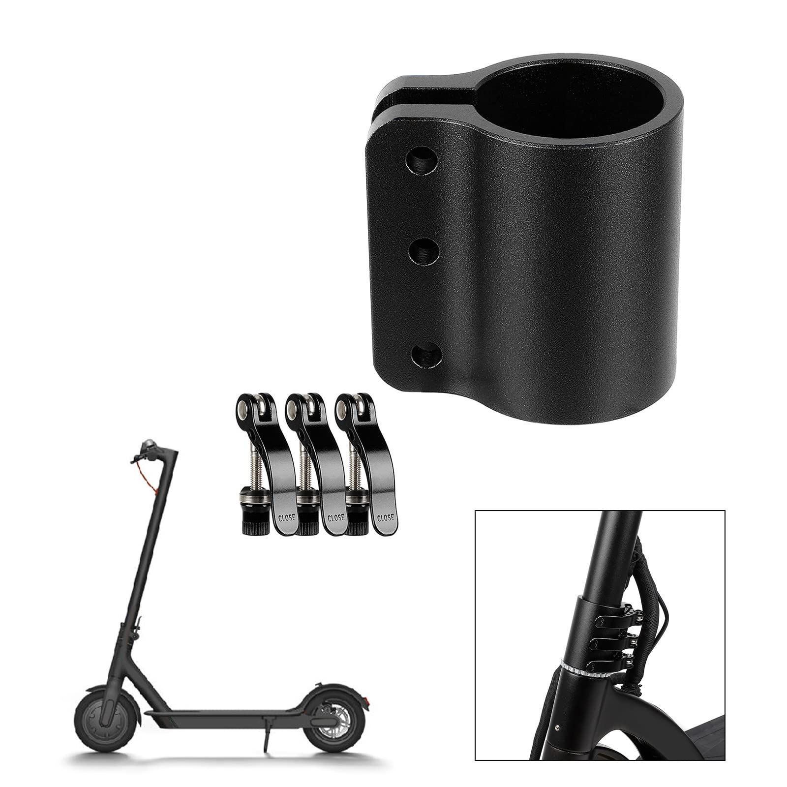 Monopattino elettrico per Mantis 10 Morsetti Gancio Rinforzato Bloccaggio Bloccaggio Scooter Lega di Alluminio Clip Lock