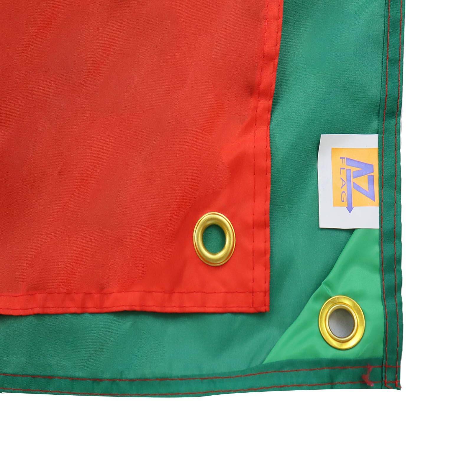 Bandiera della Palestina da 0,9 x 1,5 m, colori vivaci e a prova di scolorimento, testata in tela e doppia cucitura, bandiere palestinesi in poliestere con occhielli in ottone, 9,6 x 1,5