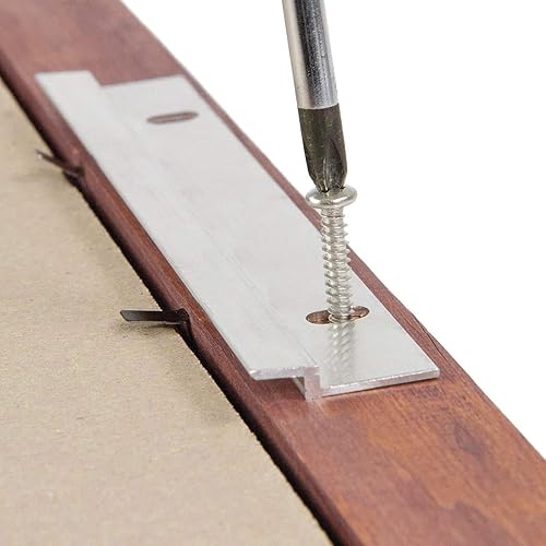 Miniatura 5 de Zorfeter Z Hanger - Percha para tacos franceses de 12 pulgadas, espejo, imagen, pizarra blanca, cabecero, marcos de obras de arte, soportes de