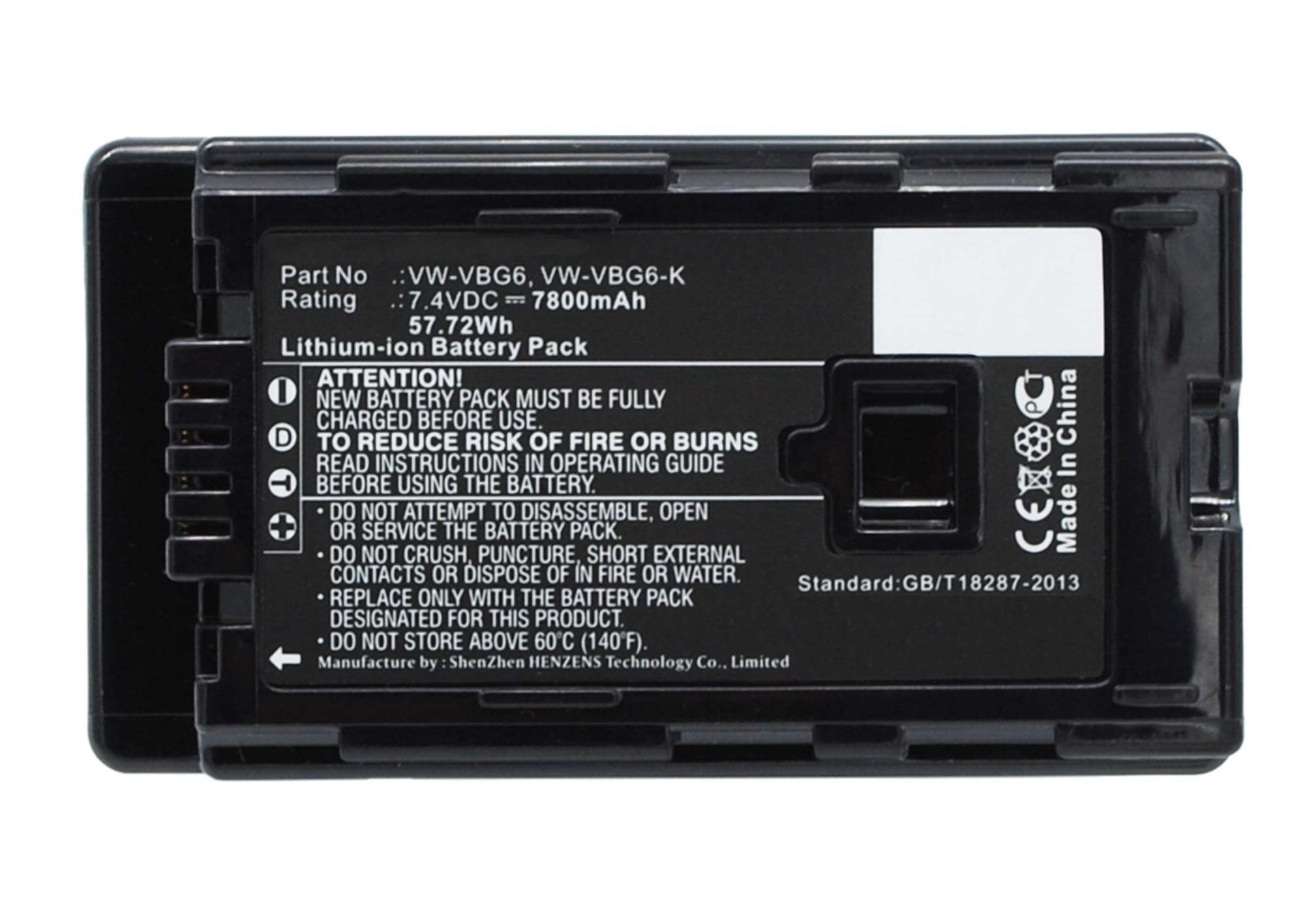 Amazon.com : SDVWVBG6 Rechargeable Lithium-ion Battery 7.2v