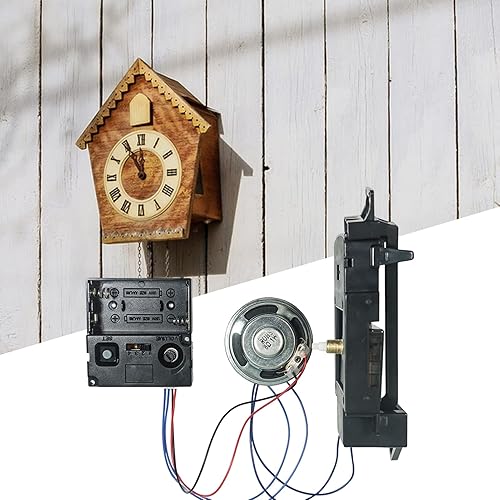 Miniatura 6 de SONGBIRDTH Reloj Movimiento Cuarzo Movimiento Reloj Piezas De Repuesto Conjunto Reemplazable Conveniente Gran Plástico 1 Set