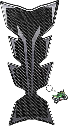 Protector de vinilo de fibra de carbono 5D, protector de tanque de vinilo para Ninja 400 Ninja 650 ZX636 ZX600 ZX-10R ZX14 ZX1400 ZX14R ABS 1000