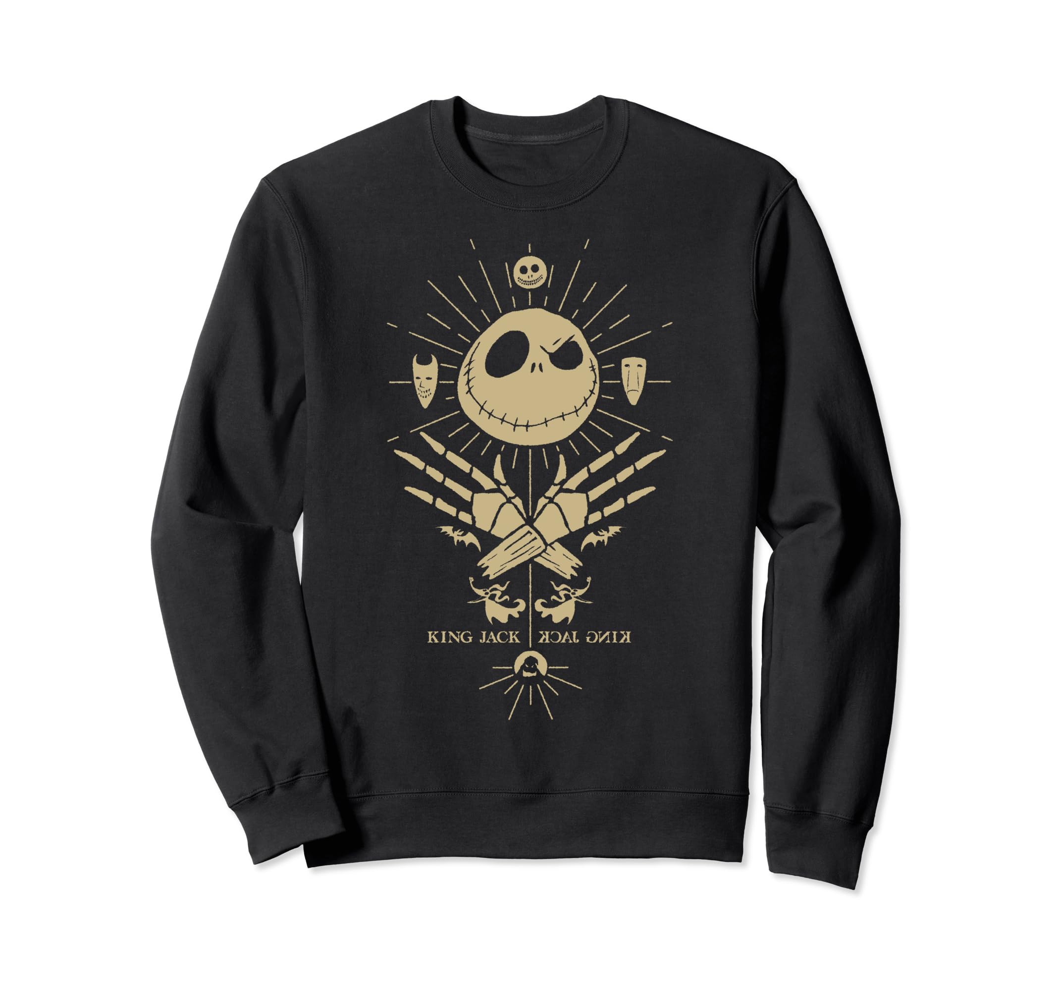 Sweat Disney Halloween King Jack pull col rond original