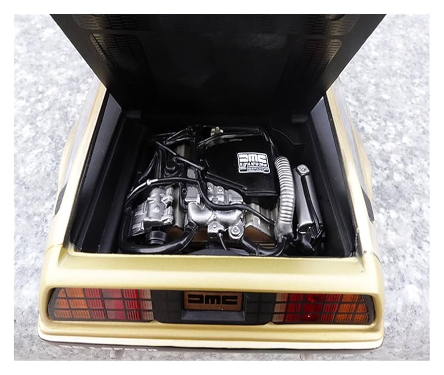 1/18ミニカー　DE LOREAN LK 1981 Sun Star 1981 Delorean LK in Brushed Stainless Steel Finish