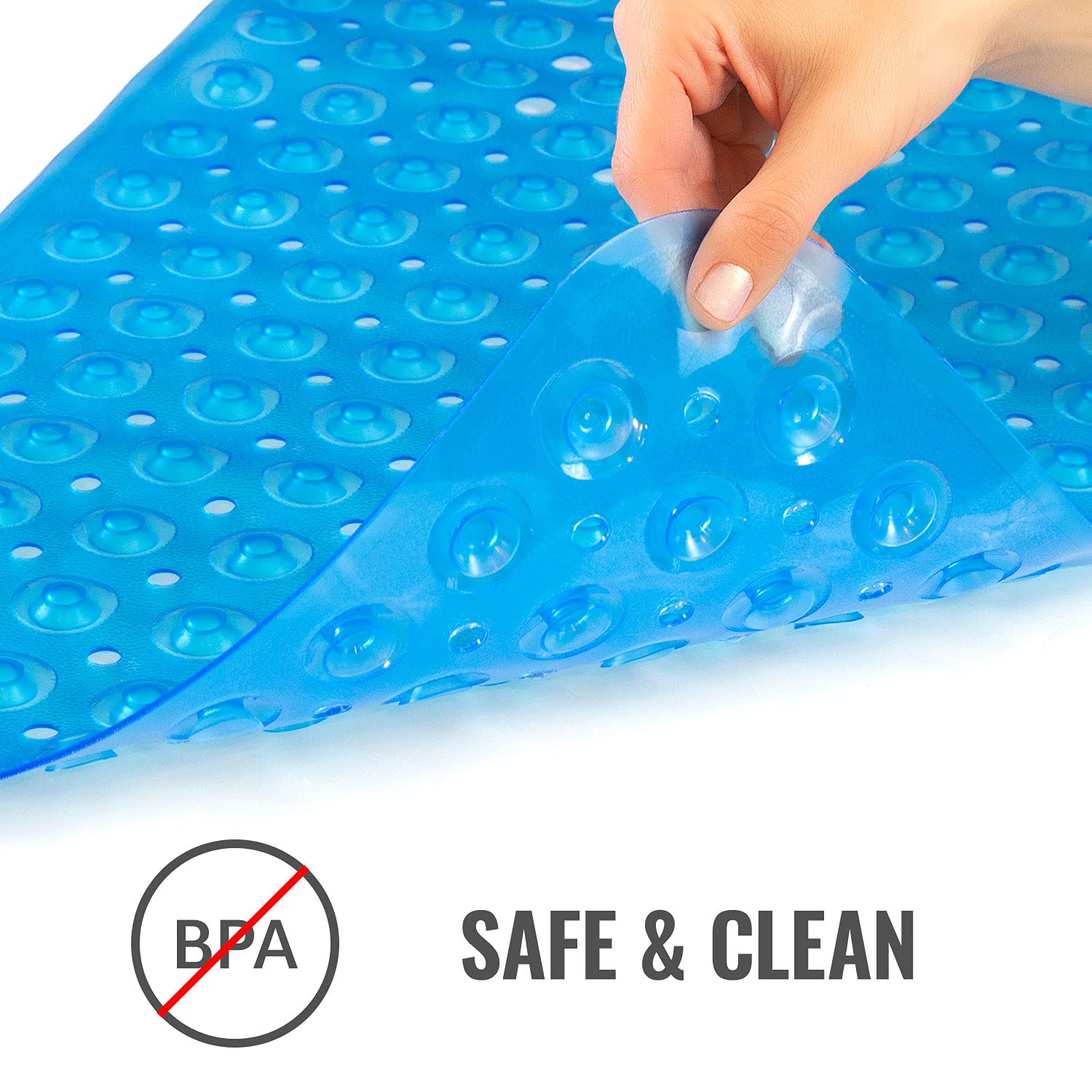 Amazon.com: HealthSmart Bath Mat Extra Large No Slip Shower