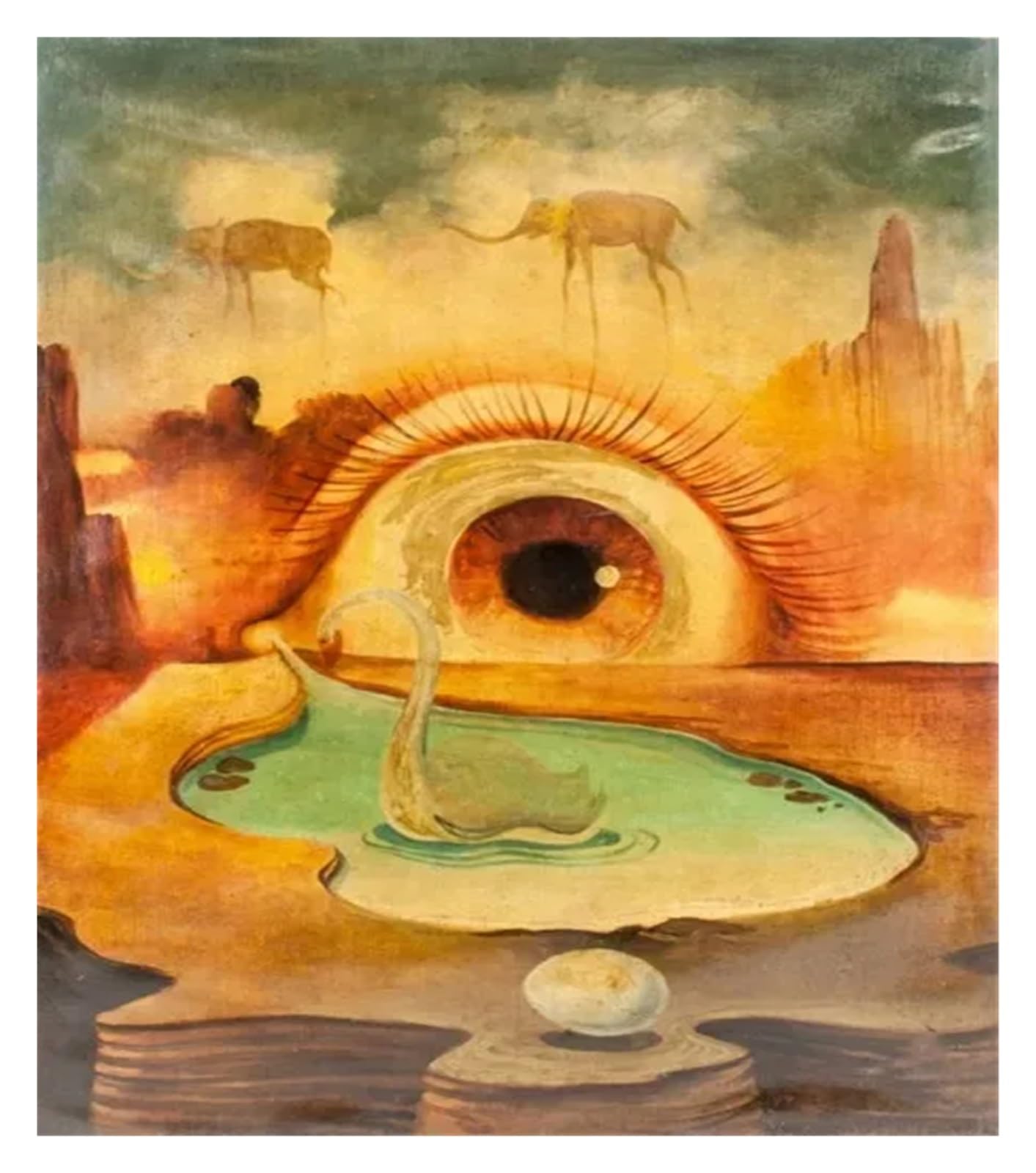 Peintures célèbres Salvador Dali affiche sur toile pour sublimer votre bureau