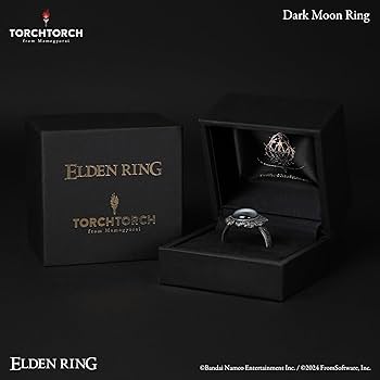 Amazon | ELDEN RING × TORCH TORCH 暗月の指輪 21号 円周 61.8mm