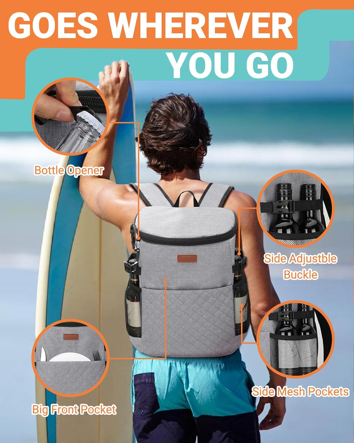 ユニハイキング用キャンプクーラーバックパック XT 10 / ユニセックス ハイキングバッグ LC2184600 BLACK | SALOMON |  サロモン | KS7ZES-好日山荘(コウジツサンソウ)-登山・クライミング・アウトドア用品の総合専門店 好日山荘  ユニハイキング用キャンプクーラーバックパック ユニハイキング用キャンプクーラーバックパック