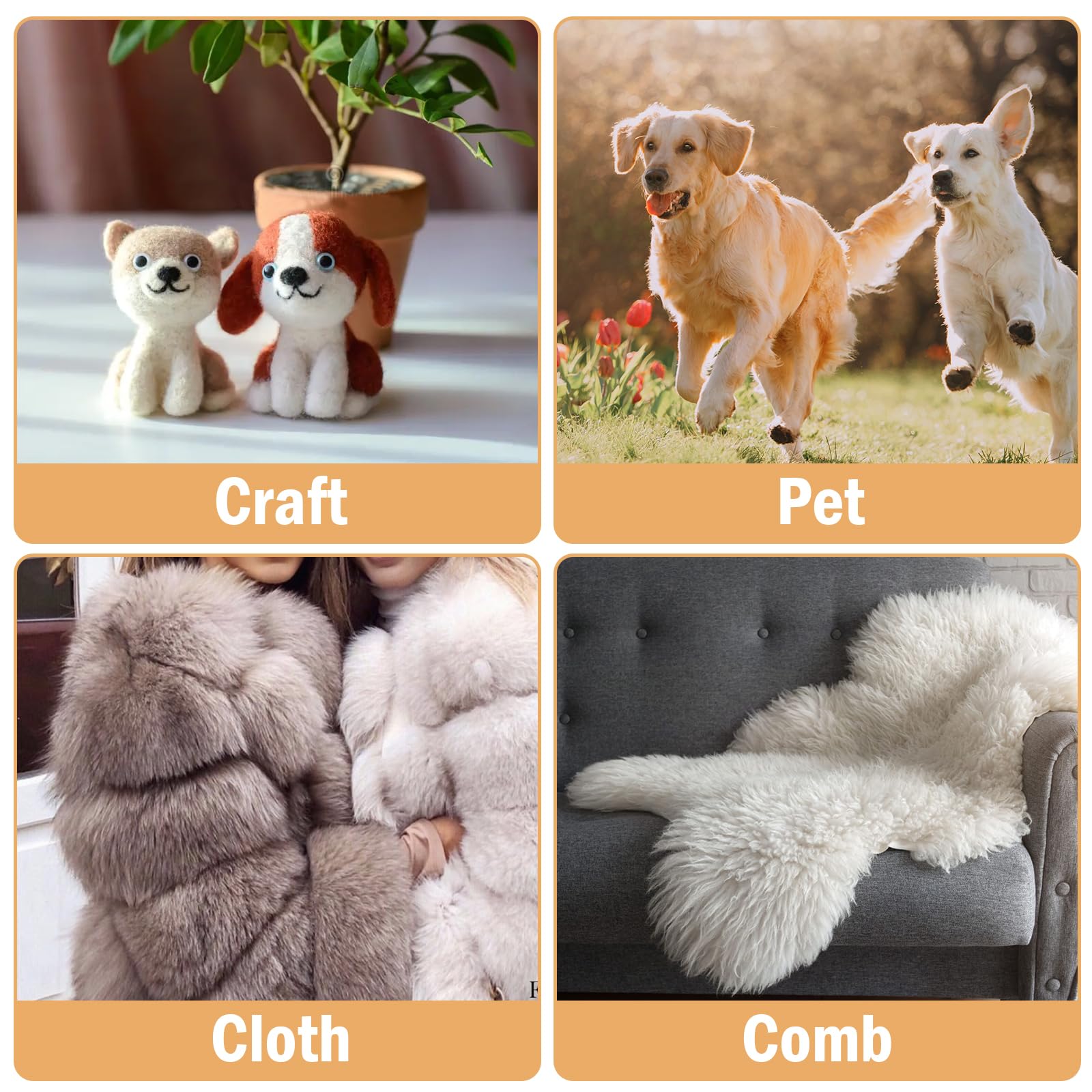 Amazon.com: 2 Pcs Wool Carders, Wool Carding Comb, Wool Carding