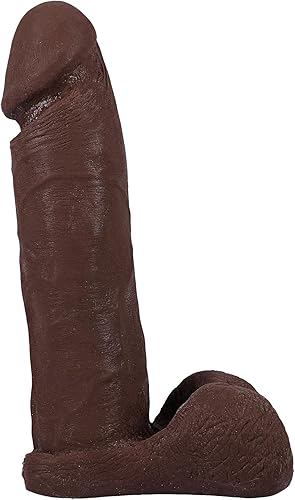 Miniatura 6 de Doc Johnson El consolador realista ULTRASKYN de 8 pulgadas con ventosa extraíble Vac-U-Lock, compatible con máquina F y arnés, solo para adultos,