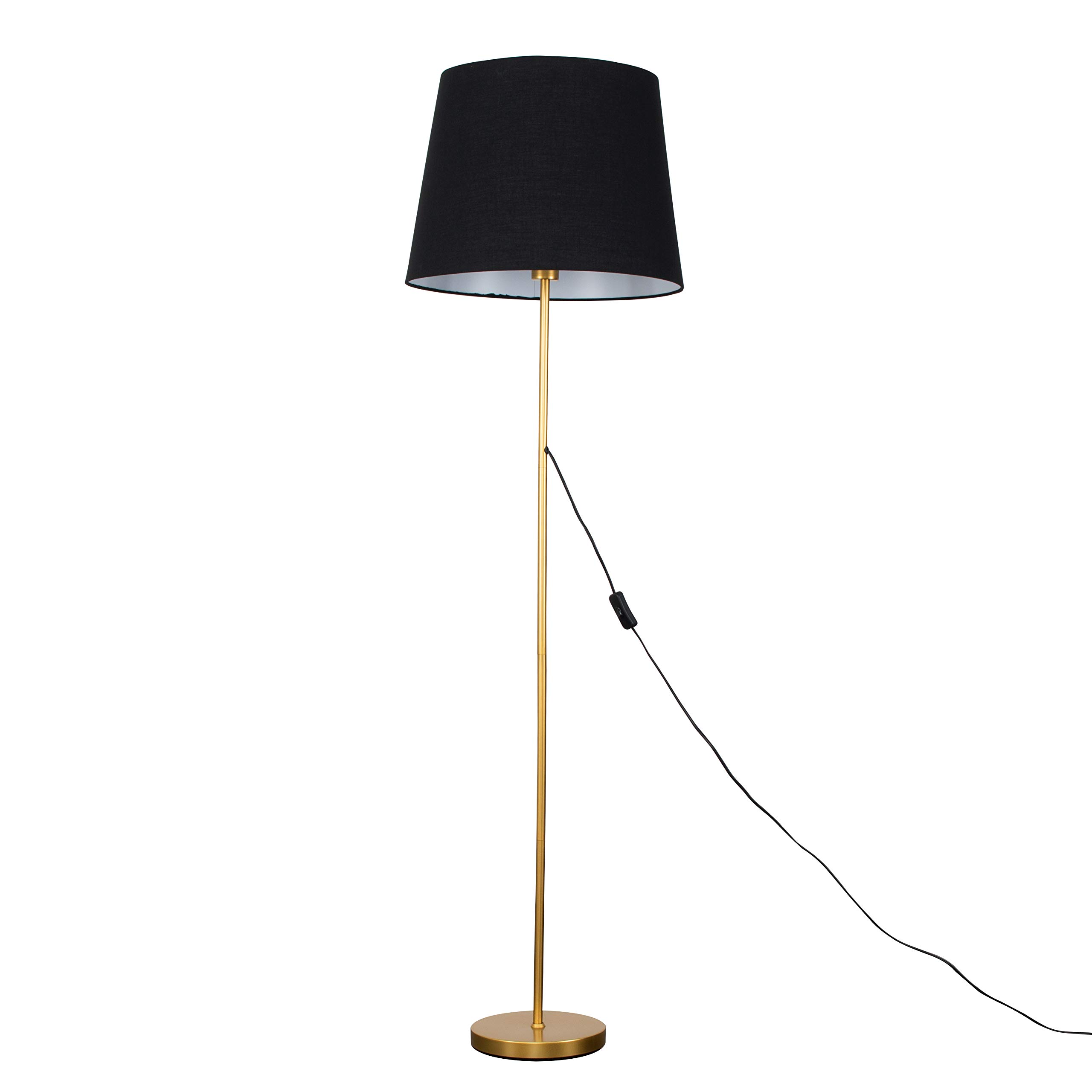 Valuelights Unisex Gold Charlie Modern Stem Floor Lamp