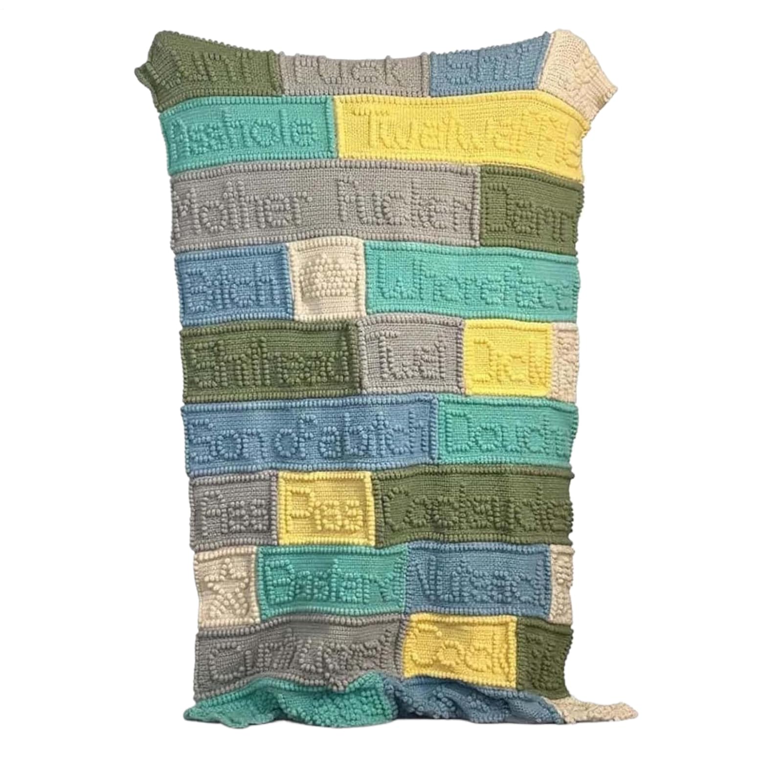 Couverture amusante pour adulte contre le froid triste de l'hiver