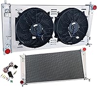 Vista 1 de Radiador de aluminio completo para Ford F150/F350 Super Duty XLT/XL/Lariat Radiador para F250/F250 Super Duty 3 Filas Radiadores Shroud 2x14