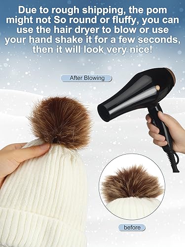 Miniatura 4 de 10 piezas de gorro de invierno, guantes de punto cálido, bufanda, guantes de pantalla táctil, orejeras, calcetines de forro interior de satén para