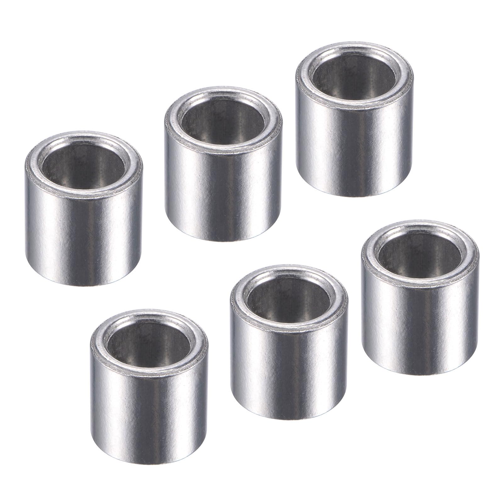 6 Boccole In Bronzo Sinterizzato 8x12x12mm - Cuscinetti Autolubrificanti Per Alberi - Foto 7