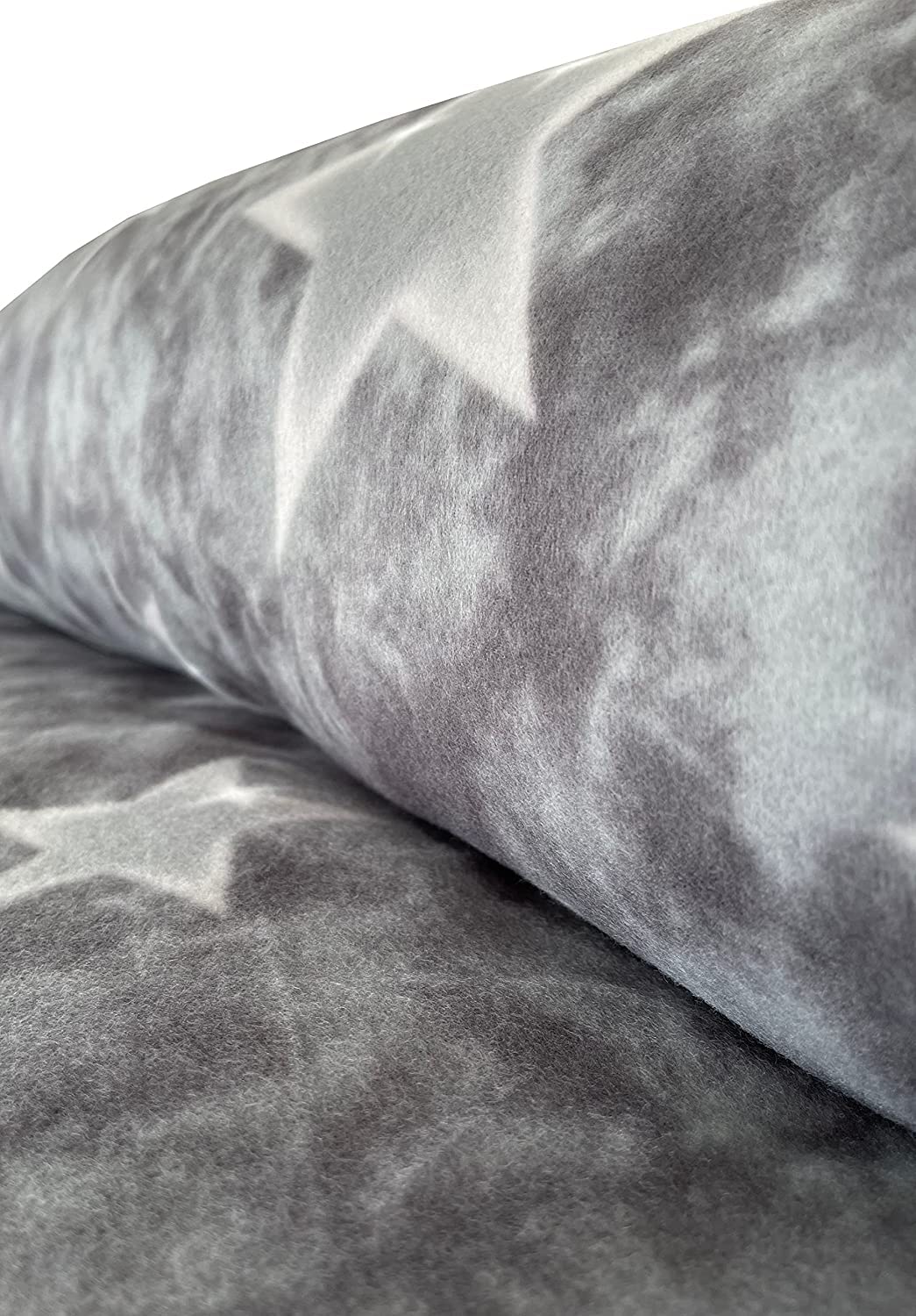 Leonado Vicenti 4-teilige Thermofleece-Bettwäsche 135x200 Cm – Flauschig, Kuschelweich, Anthrazit/rosa
