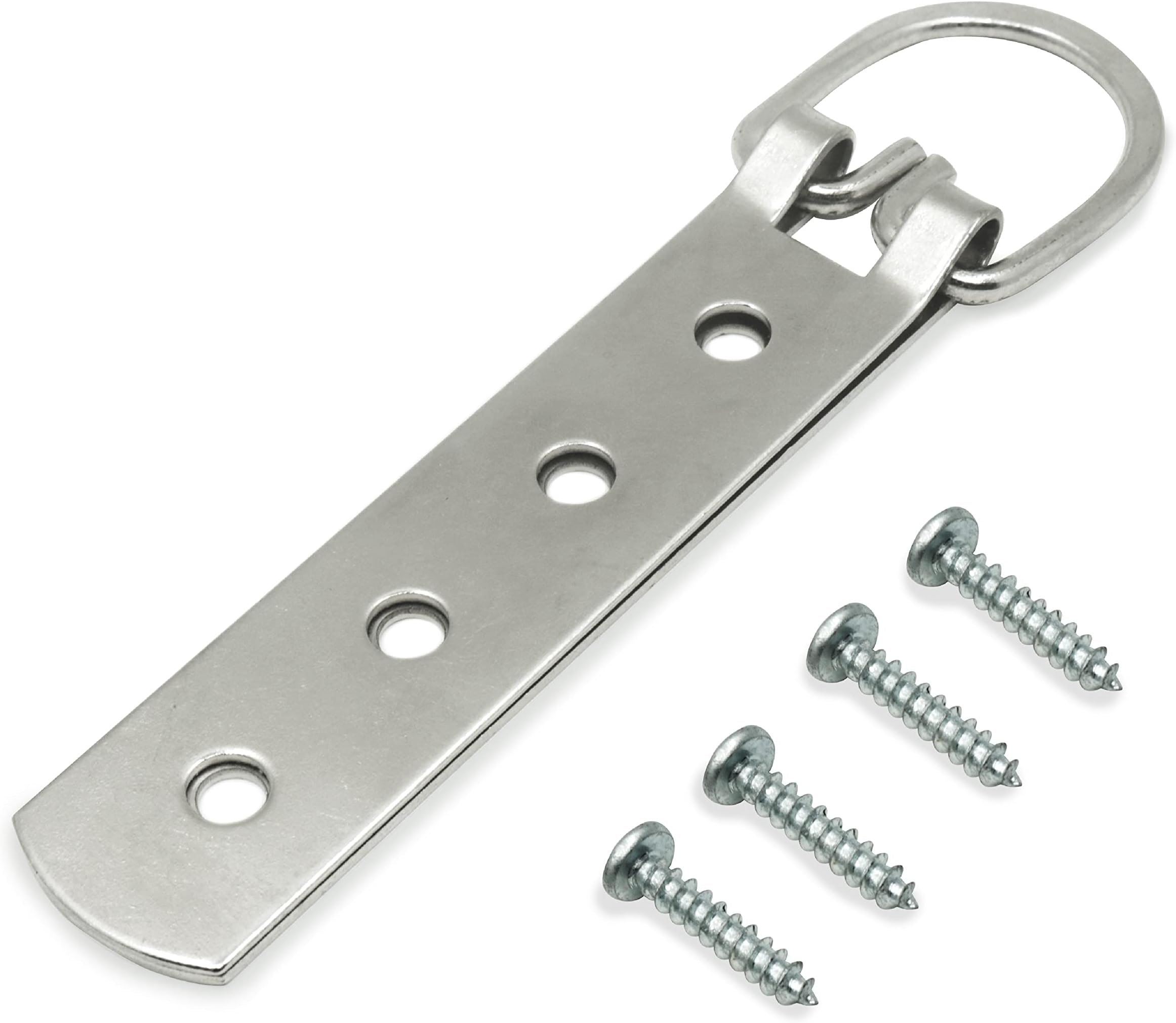 Super Heavy Duty Extra Large Strap Hanger - 2 Pack - 4 Hole D-Ring Hanger