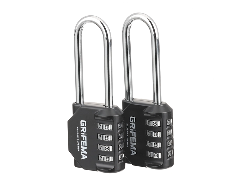 Cadenas à Code GRIFEMA GA1001-1 – 4 Chiffres – Résistant Aux Intempéries
