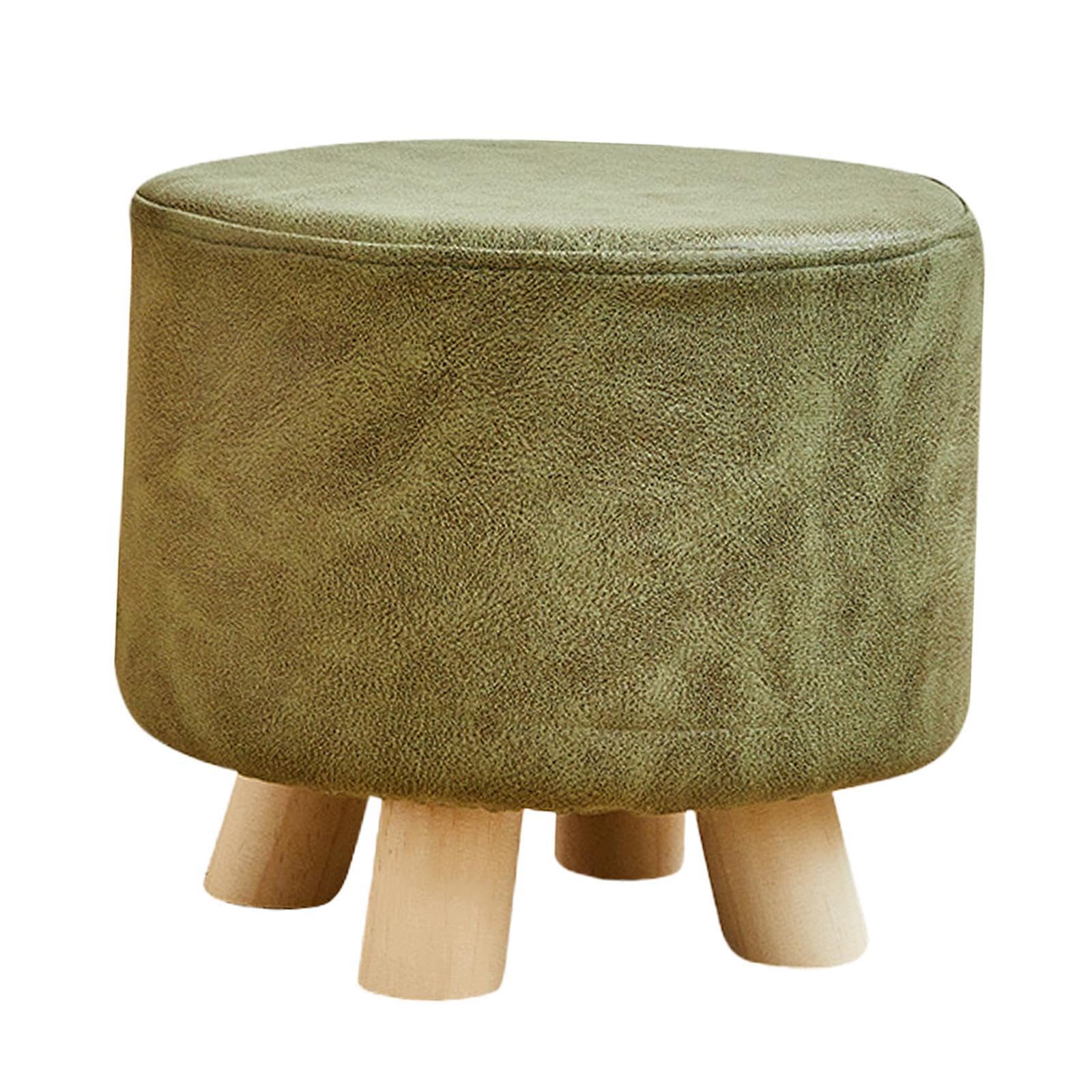 Otomana para sala de estar redonda con diseño sofisticado para hogar