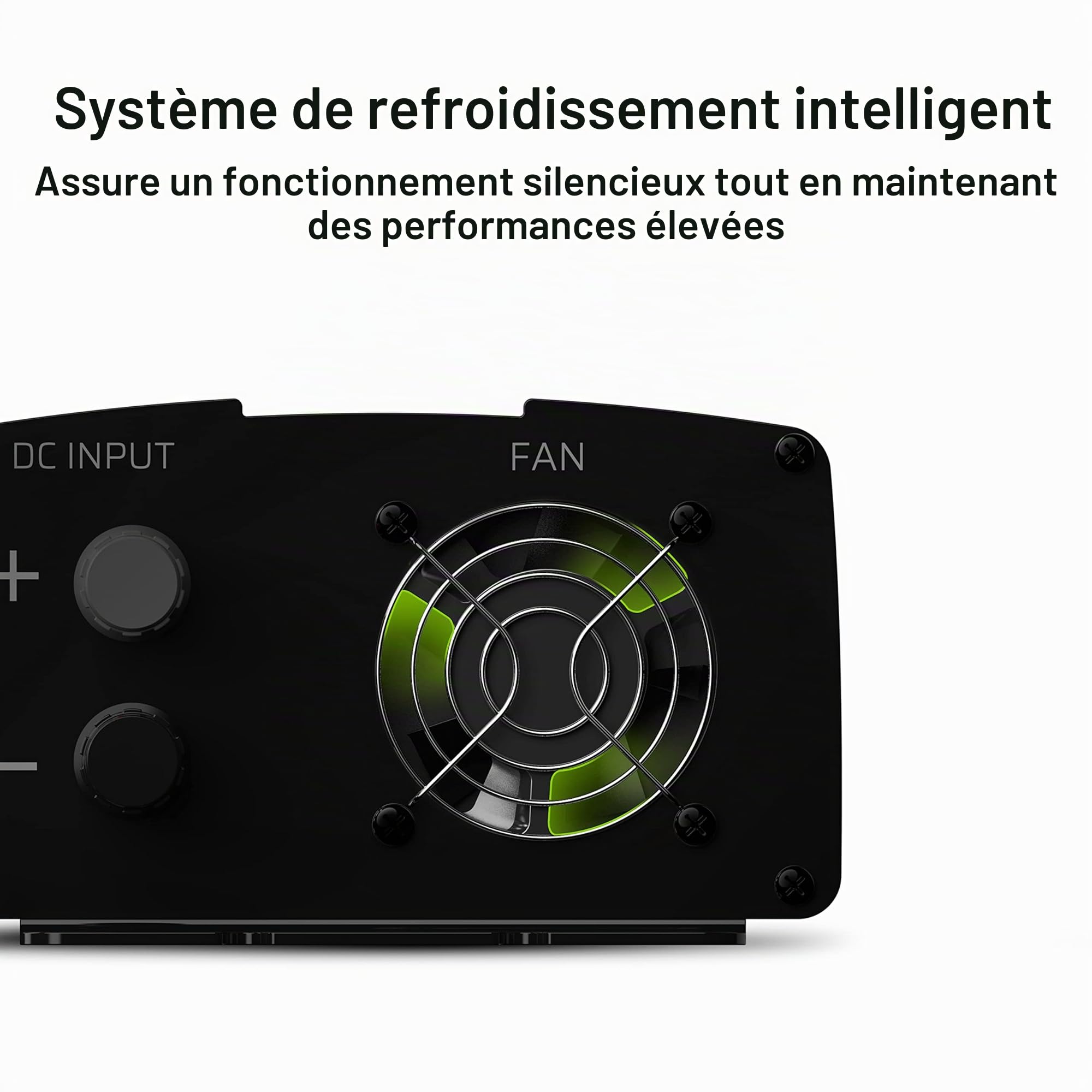 Green Cell 300W/600W 12V 220V/230V Convertisseur de Tension Voiture Solaire Modifiée Volts Sinus Power Inverter sinusoïdale DC AC, Onduleur Transformateur avec Allume Cigare Prise Electrique