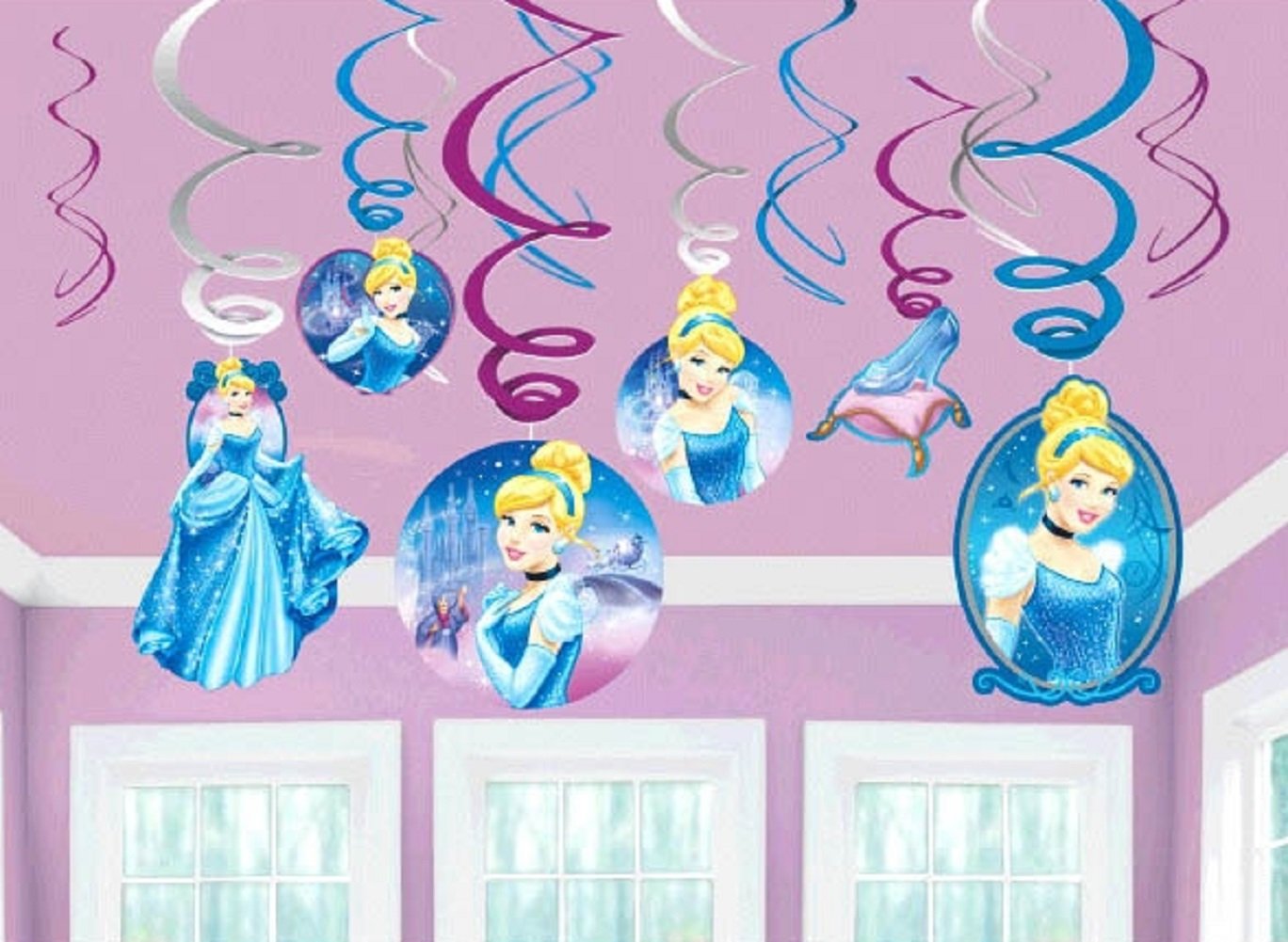 amscanInternational Cinderella Swirl Pack