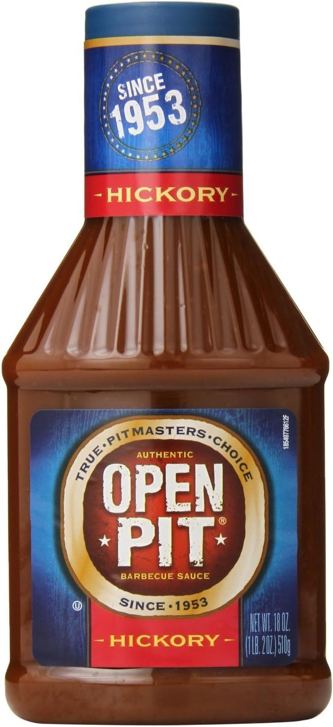 Hickory BBQ Sauce, 18-Ounce (Pack of 3)