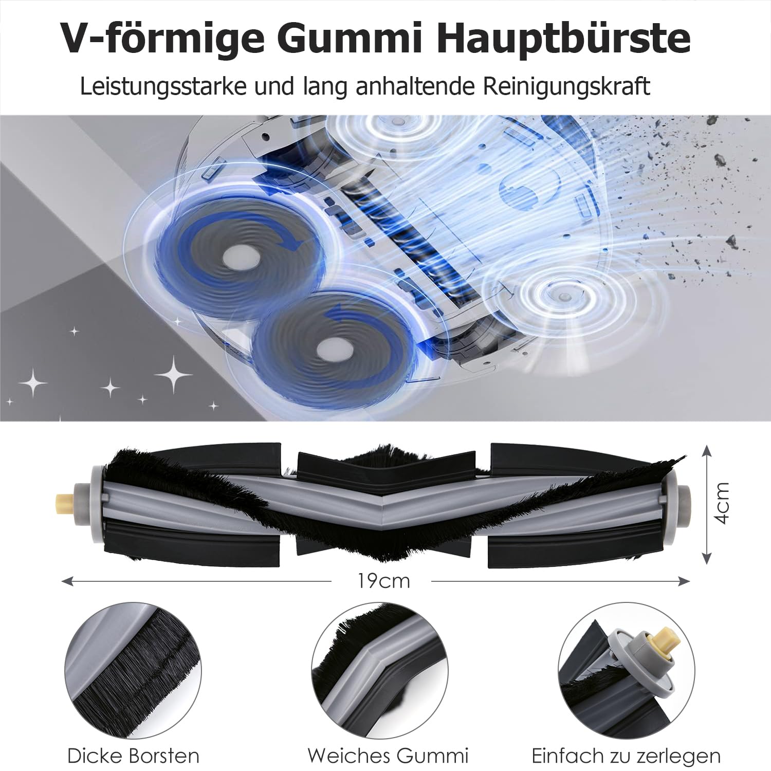 Kit Accessoires Pour Deebot T20 Omni/T20E Omni: 18 Accessoires De