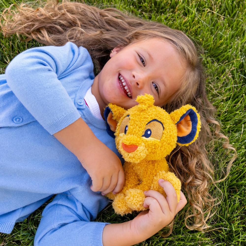 tonies Cuddle Toniebox Disney El Rey León – Cuddle Simba – Peluche con 3 historias para acurrucarse para niños a partir de 3 años, tiempo de juego aprox. 37 minutos