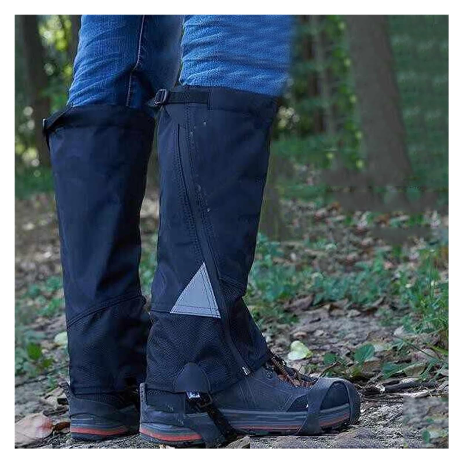 KEuLen Wandergamaschen, Outdoor Gamaschen, Outdoor Wandern Walking Klettern Jagd Legging Gamaschen, for Schlamm Berg(Color 1,Medium)