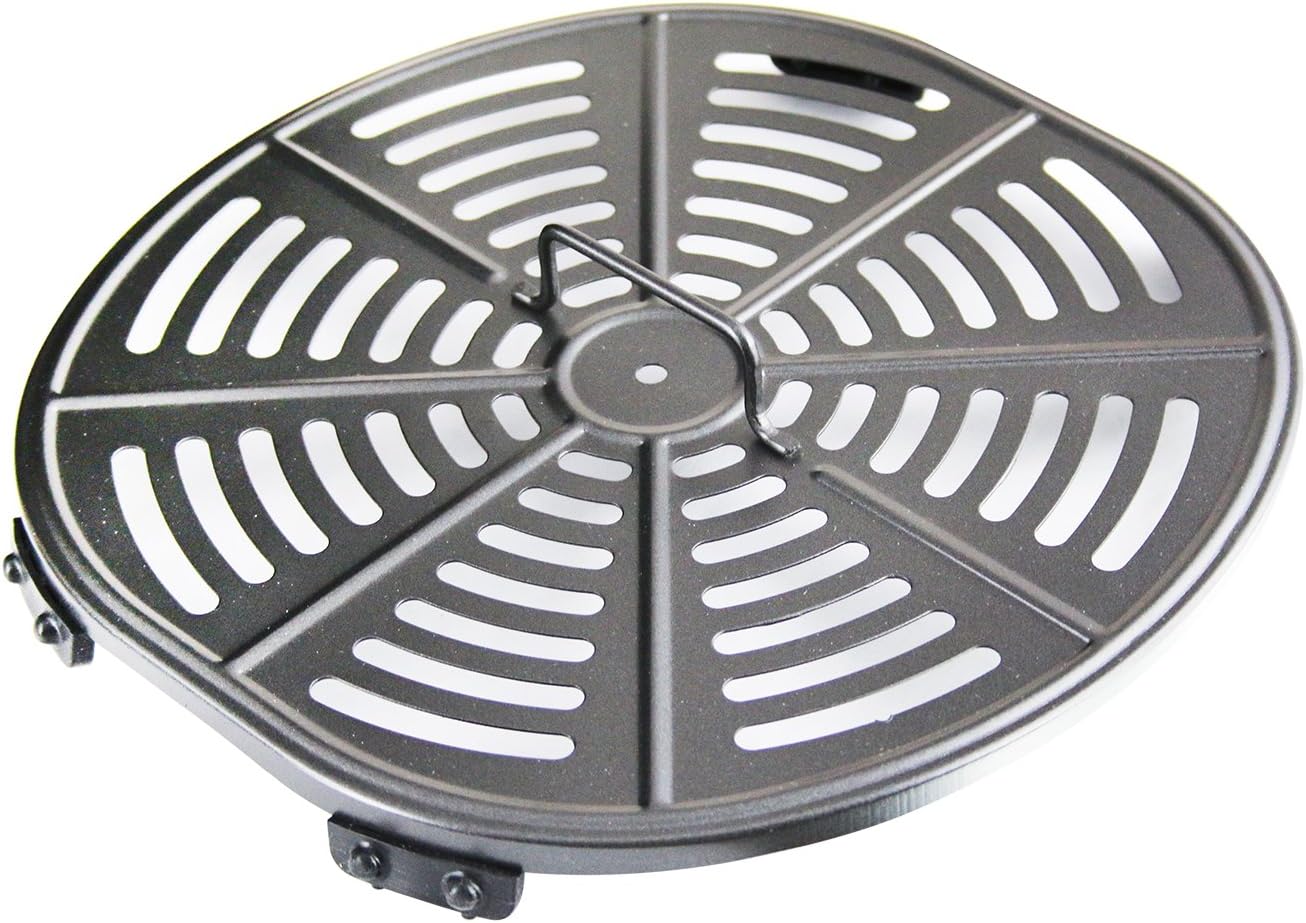 Removable cooking grid for the frying basket