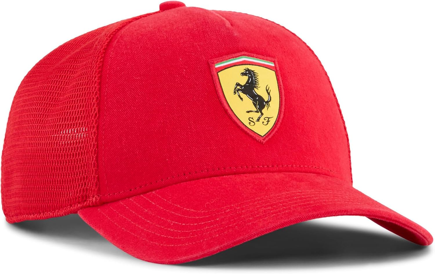 Puma Unisex Scuderia Ferrari Race Trucker Cap, Rosso Corsa AH25, One Size