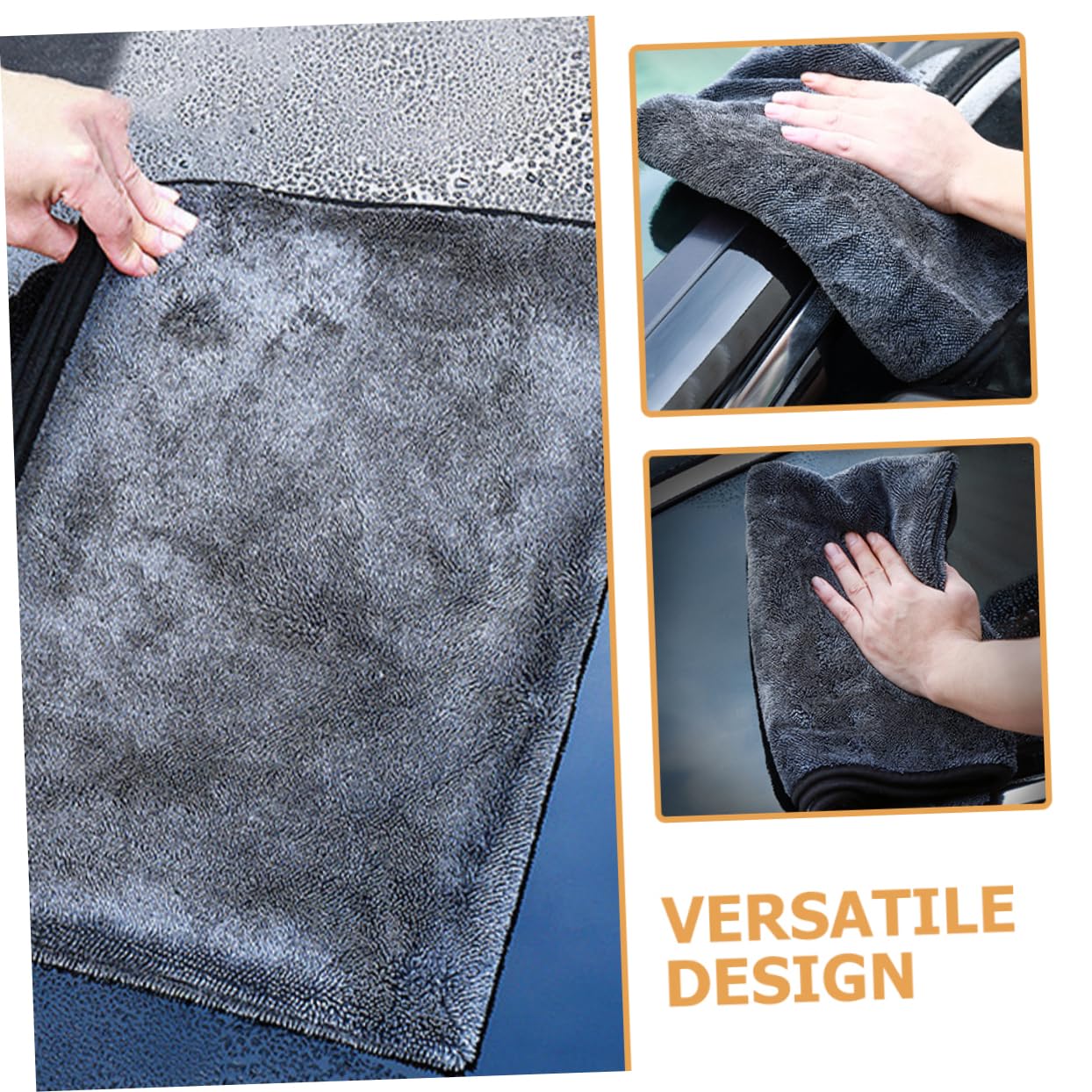 4stücke Car Washing Towel Hochabsorbierendes Reinigungstuch Für Vielseitig Einsetzbar Für Auto Möbel Und Küche Effektive Fleckenentfernung Für Glänzende Oberflächen