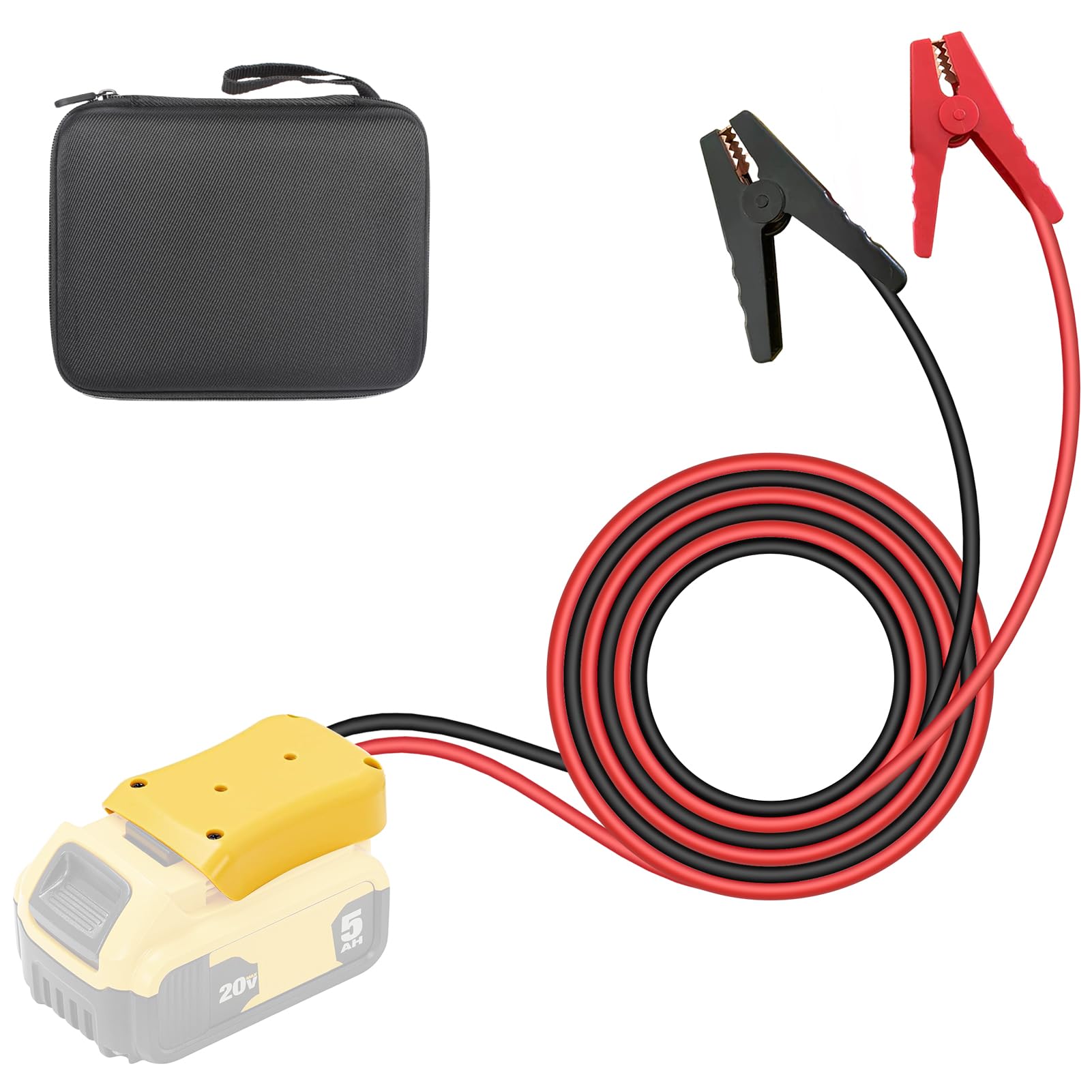 Amazon.com: Jumper Cable Clamps for DeWalt 20V Battery Jump