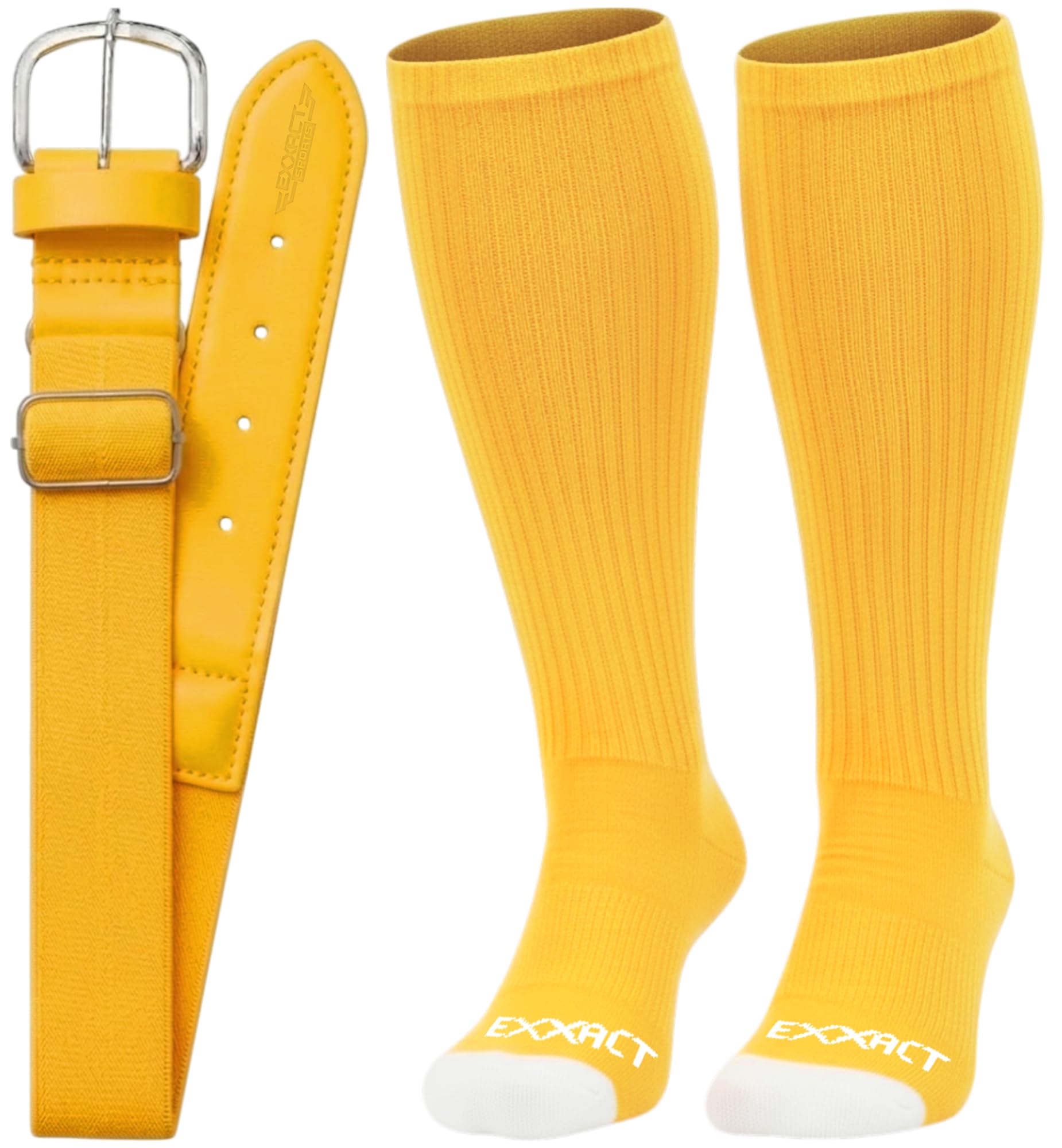 Exxact Sports Youth Baseball Socks and Belt Combo - softball | Mubboo