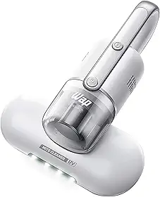 WAP Aspirador de Pó Antiácaro MITE CLEANER UV 3 em 1, Portátil, 360ml, com Filtragem Dupla e Luz UV, 90mbar 400W 220V
