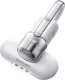 WAP Aspirador de Pó Antiácaro MITE CLEANER UV 3 em 1, Portátil, 360ml, com Filtragem Dupla e Luz UV, 90mbar 400W 220V