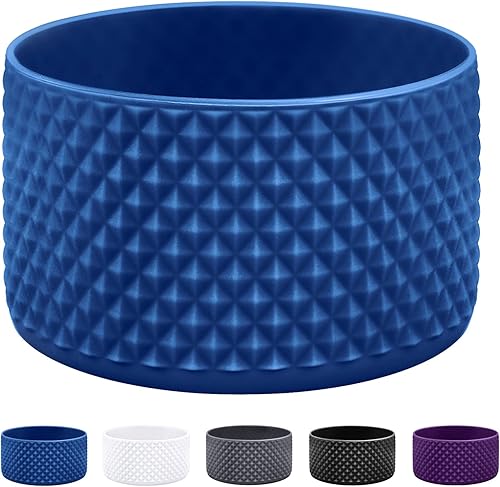 Miniatura 1 de GLINK Funda para botella, compatible con Hydro Flask y otros, accesorio protector de botella de agua de silicona, bota flexible antideslizante con
