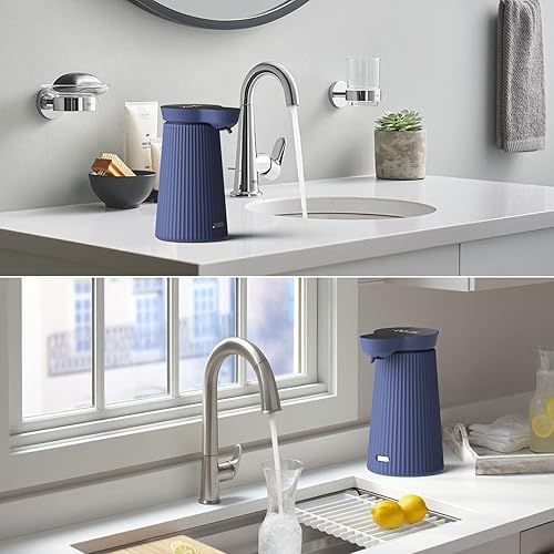 Miniatura 6 de Dispensador automático de jabón, dispensador automático de jabón espumoso de 3 niveles de 17 onzas, pantalla inteligente del nivel de dispensación,