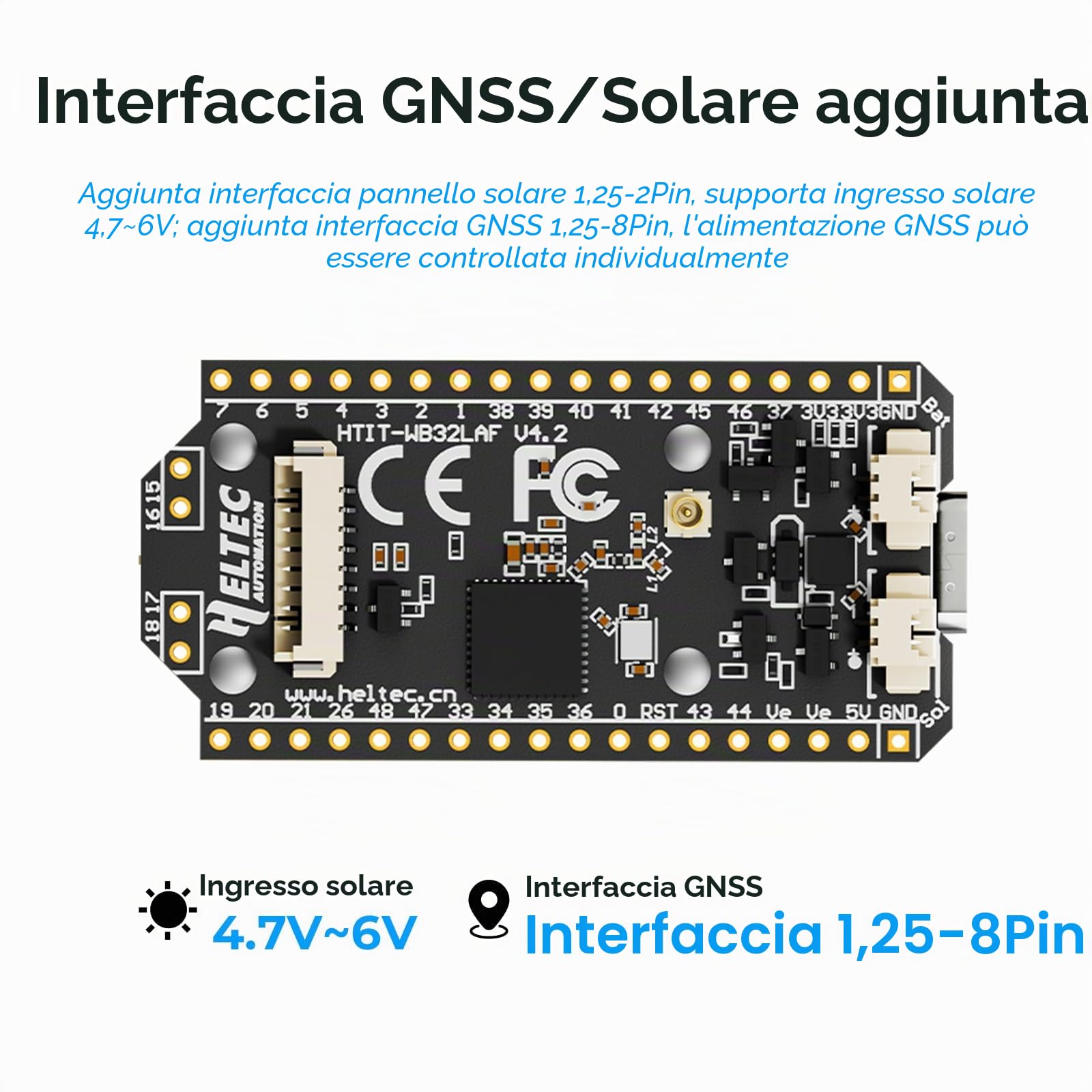 2 schede di sviluppo presaldate ESP32 LoRa V4 con antenna LoRa 915 MHz, WiFi integrato Bluetooth SX1262 display OLED da 0,96 pollici, interfaccia di tipo C per tastiera a rete Arduino