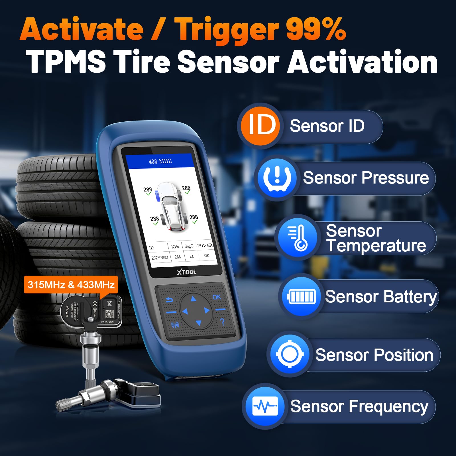 Amazon.com: XTOOL TP150 TPMS Programming Tool, 2026 Universal TPMS