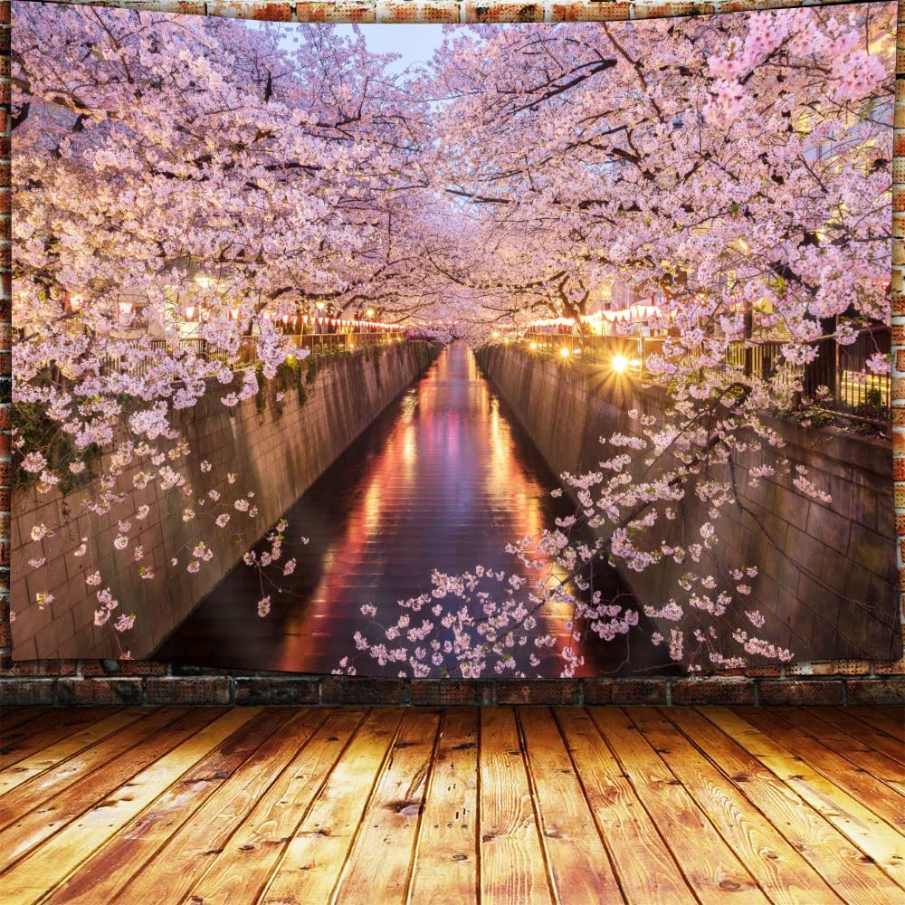 Japanese Cherry Blossom Wallpaper Bedroom Red Blossom Wallpaper Mural