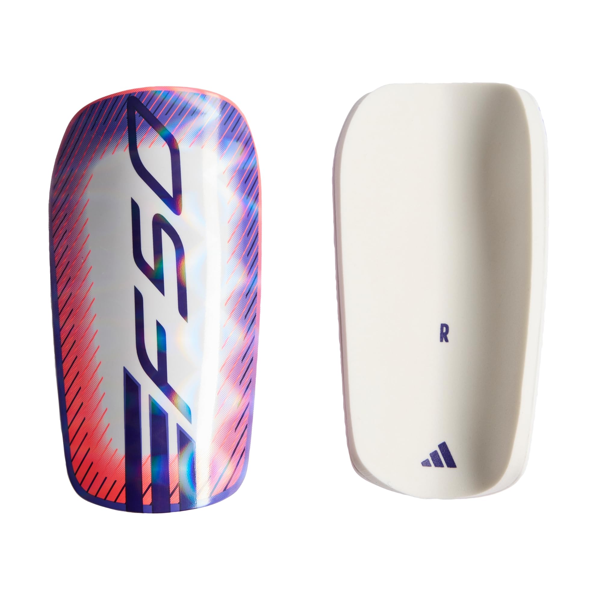 adidas Unisex F50 Eu Club Shin Guards Shin_Guard, Solar Purple/Solar Turbo, L