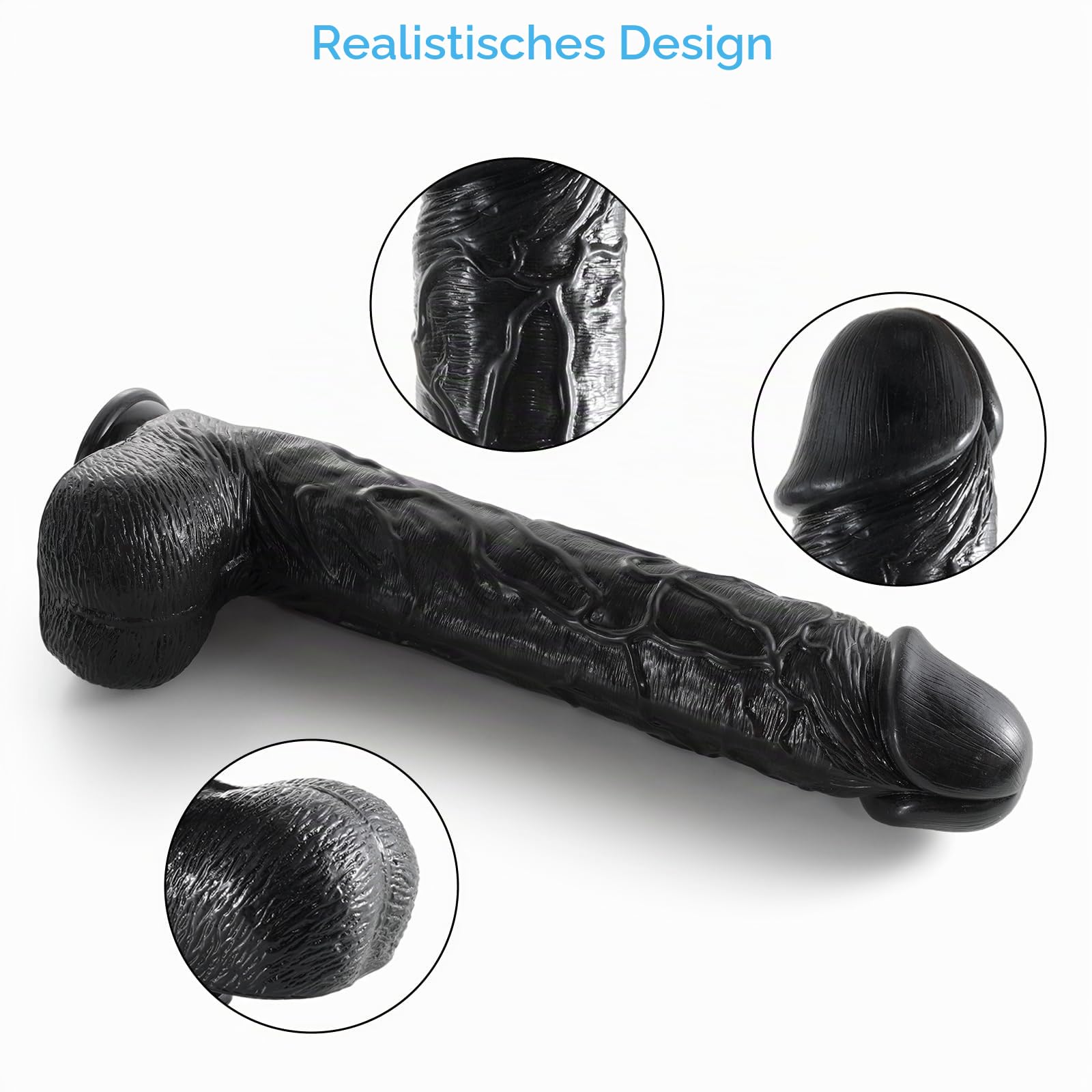 51.5 * 8.8cm Realistischer Dick Dildo, Extra lange Riesen Dildo