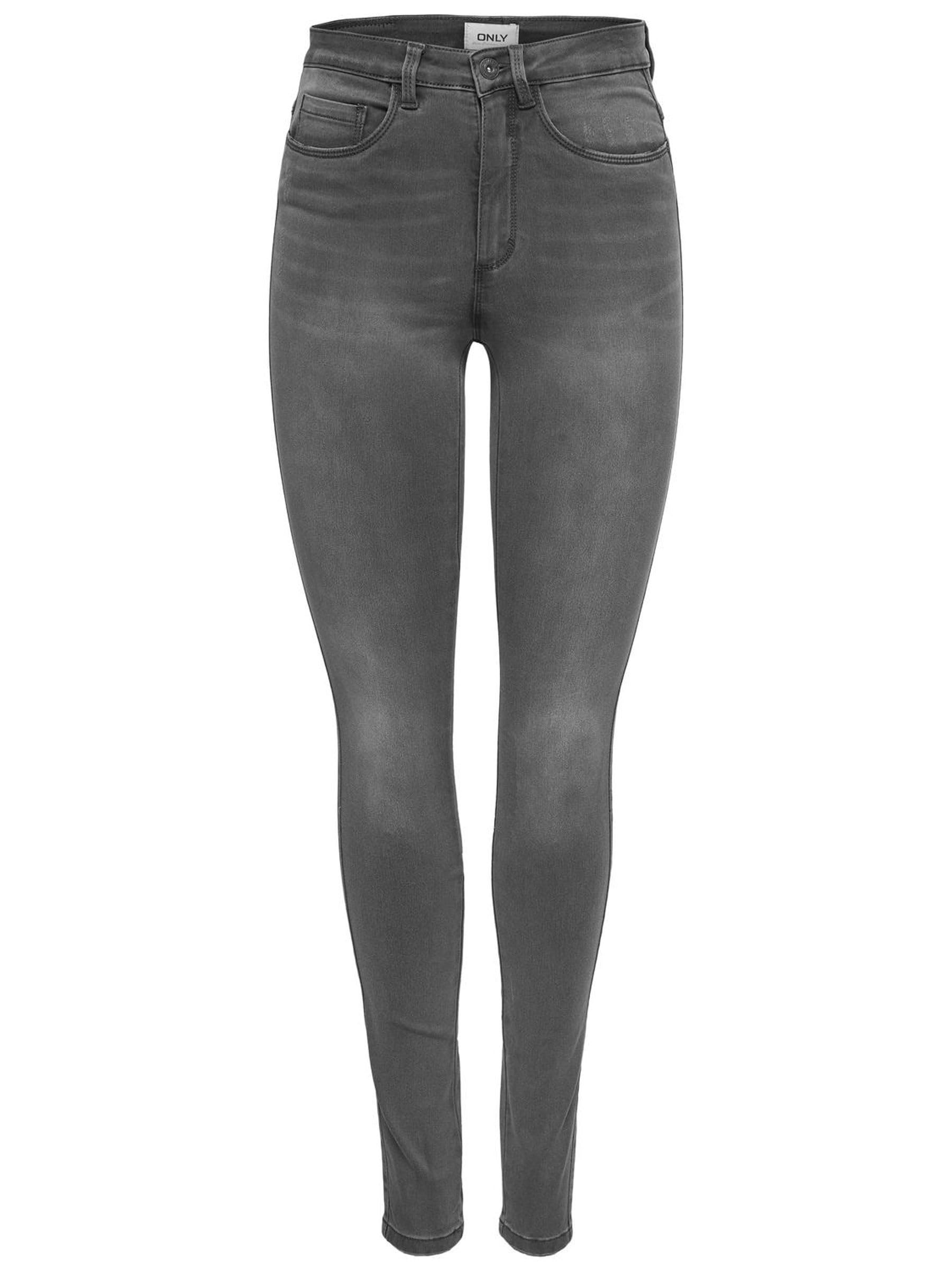 ONLY Women's Onlroyal High Sk Dnm Jeans Bj312 Noos Skinny Jeans, Grey (Dark Denim Dark Denim), W27/L32 (Manufacturer size: Small)