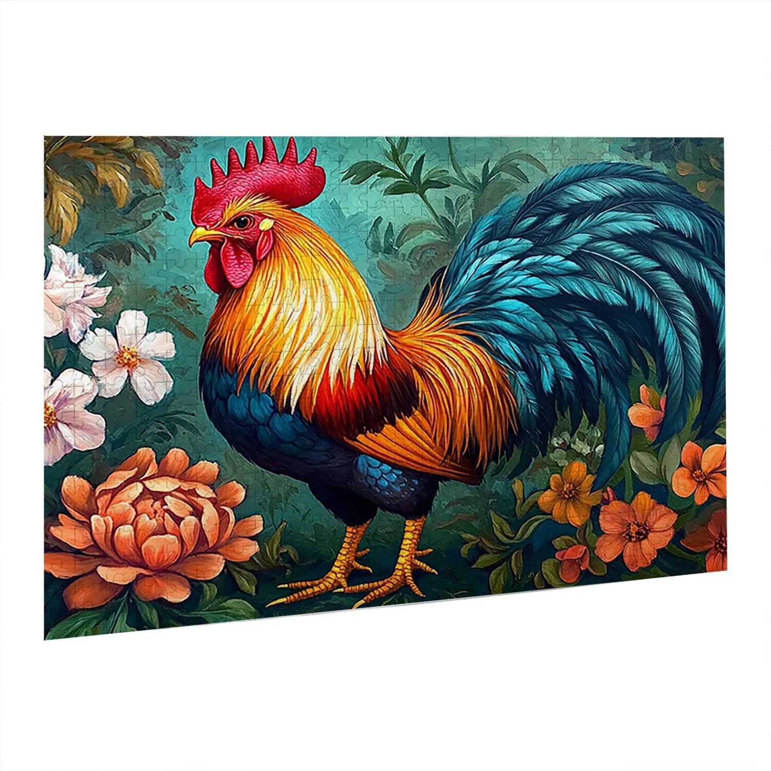Jigsaw Puzzle, 5000 Pezzi Puzzle Classici, Pollo Puzzle Rilassamento Intelligence, Mpossibile Difficile Puzzle Impegnativo per Adulti Puzzle Gioco Familiare, Regalo per Amore Amico Animali fr0-977