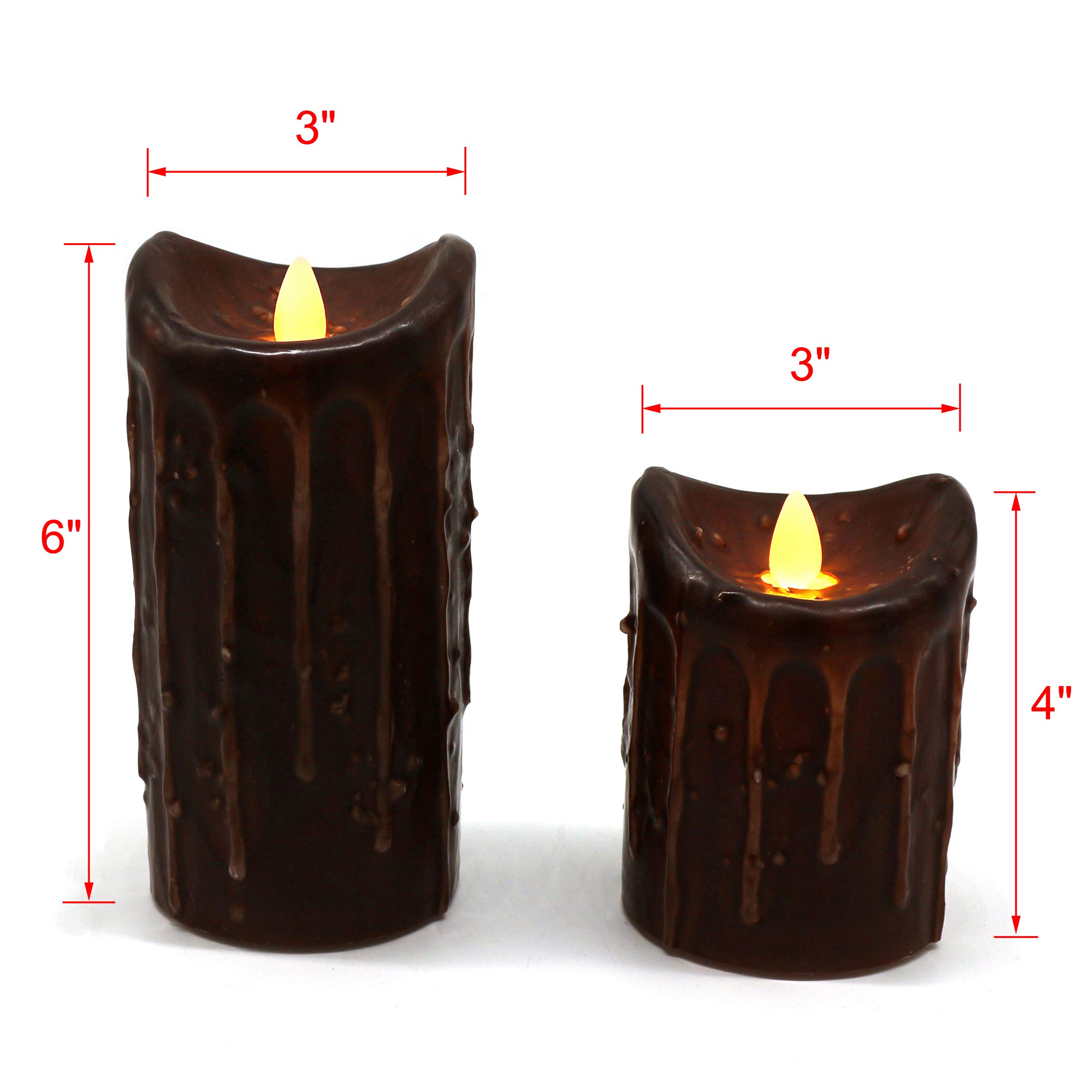 6 pezzi a basso prezzo a batteria Set di candele da tè senza fiamma luci elettri