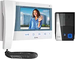 PORTEIRO ELETRONICO HDL VIDEO KITS VIDEO CONNECT - 7" TS WIFI BRANCO - 90.02.11.003